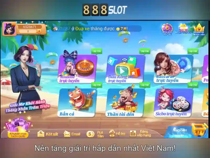 Trải Nghiệm Slot 888SLOT